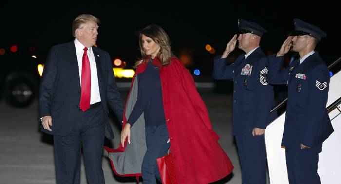 Eiskalt: Melania erteilt Trump Abfuhr vor Kameras – VIDEO