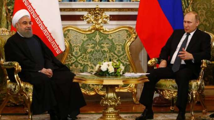 Rohani y Putin examinan resultados del congreso de Sochi