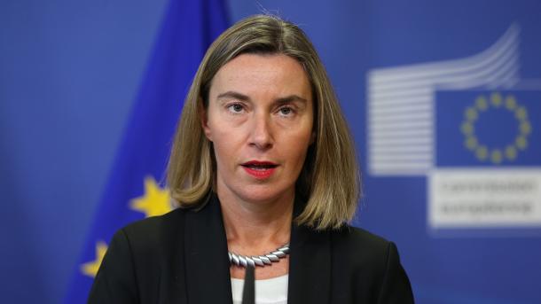 Federica Mogherini: "Der Berg-Karabach-Konflikt ist eine sehr ernste Herausforderung"