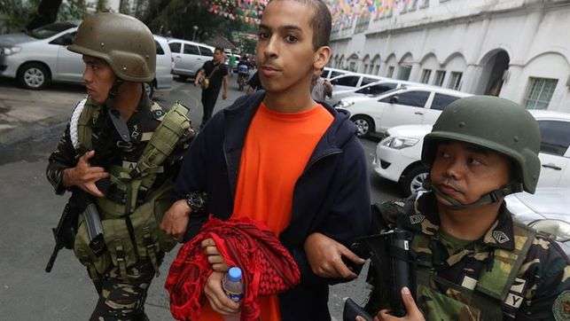 La fiscalía filipina presenta cargos contra el joven español acusado de yihadismo
