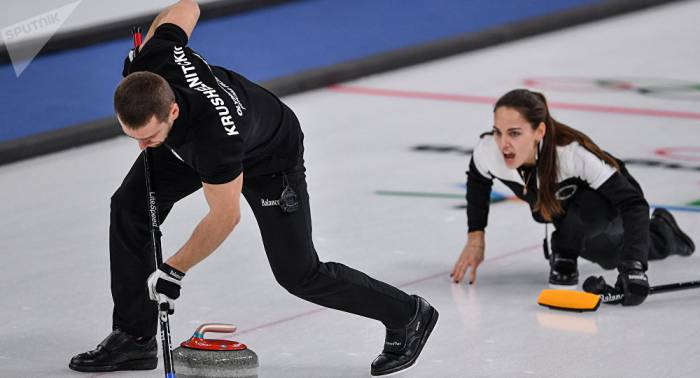 Erste Medaille in Curling-Geschichte Russlands: Athleten gewinnen Olympia-Bronze