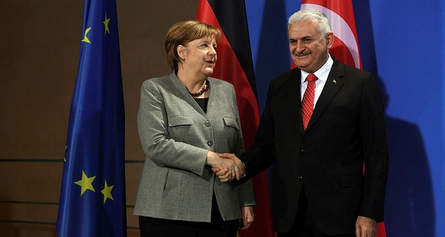 Yıldırım und Merkel senden Signale der Entspannung