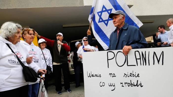 Hakenkreuze an polnischer Botschaft in Tel Aviv