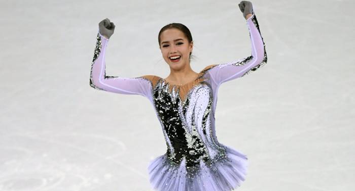 Eiskunstlauf bei Olympia: Russinnen im Kampf der Rekorde vorne