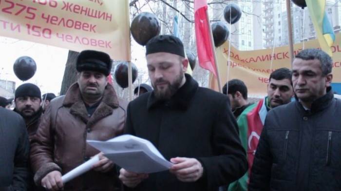 Acción de protesta en la ciudad de Odesa contra Armenia- FOTOS