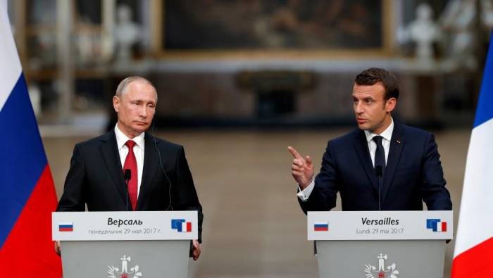 Entretien téléphonique Poutine-Macron sur la Syrie et l