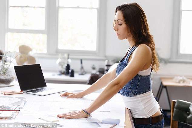 Standing desks increase pain and slow down people