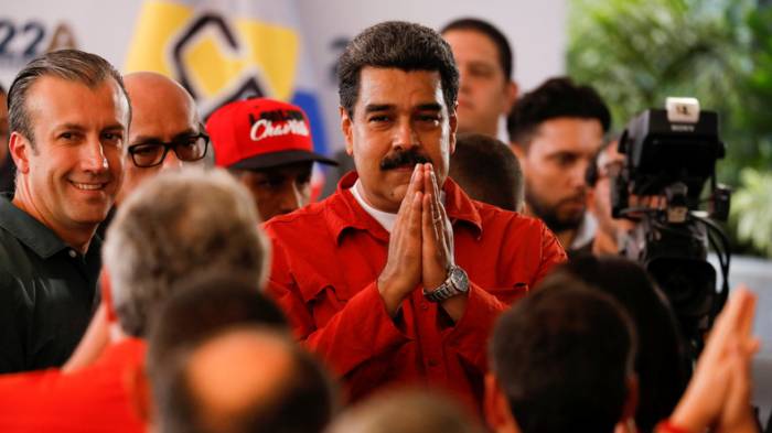 Nicolás Maduro lässt sich offiziell als Präsidentschaftskandidat offiziell eintragen