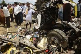Car crash leaves 9 schoolchildren dead, 20 injured in India