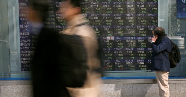Global stocks firm, dollar dips before big week for central banks
