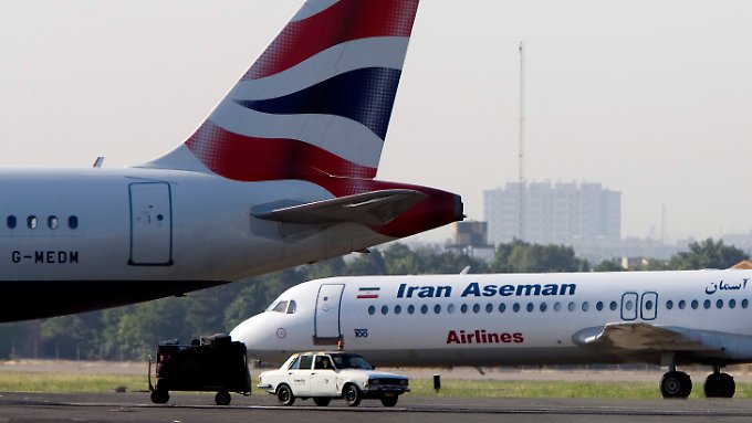 Iranisches Passagierflugzeug abgestürzt