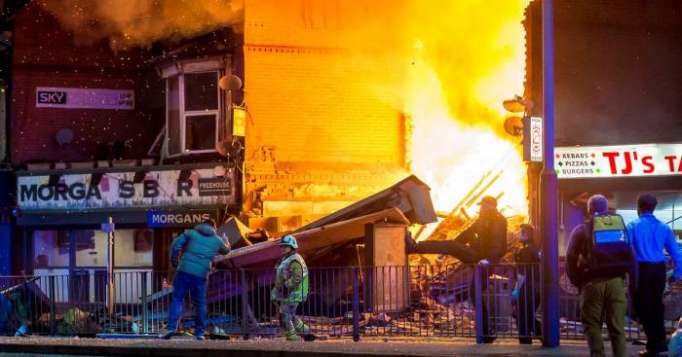 "Massive Explosion" in Leicester