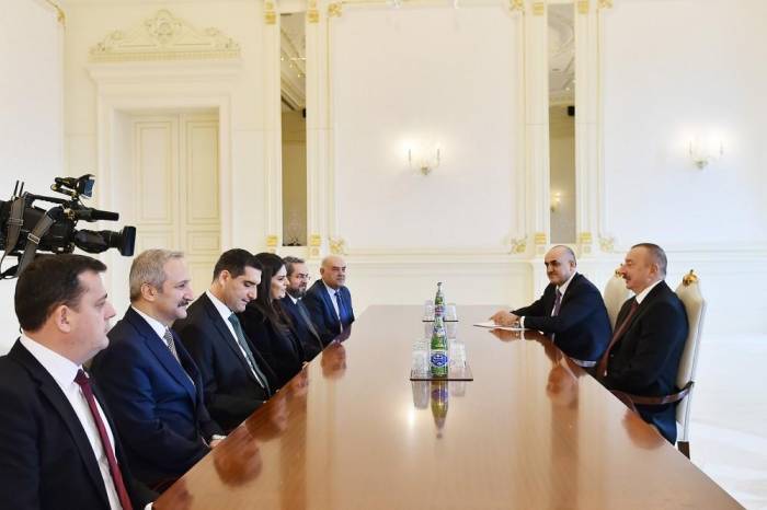 President Aliyev receives Turkish minister of labor and social security 