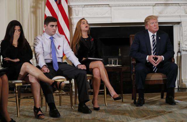 Trump says arming some teachers would stop shootings 