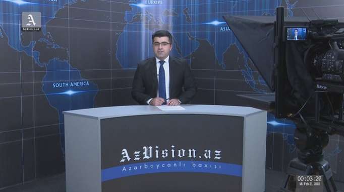 AzVision TV releases new edition of news in German for February 21 - VIDEO    