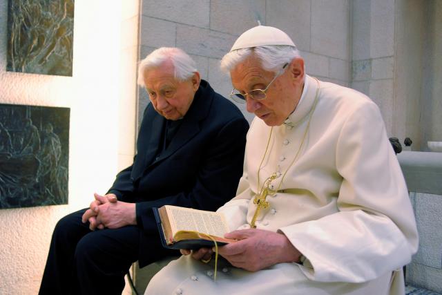 Ex-pope Benedict suffering from debilitating disease, says brother  