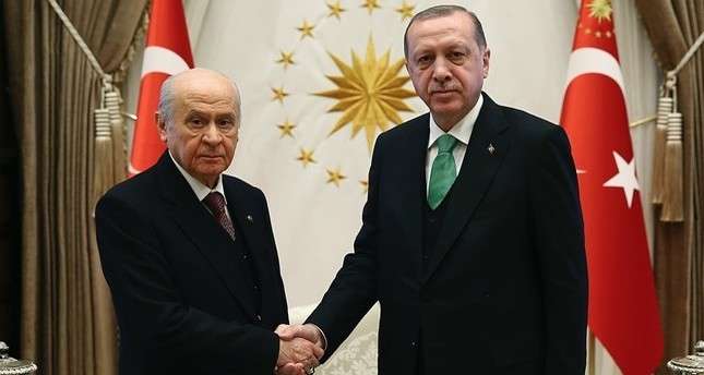 أردوغان وبهتشلي يدشنان "تحالف الشعب" لخوض الانتخابات الرئاسية المقبلة