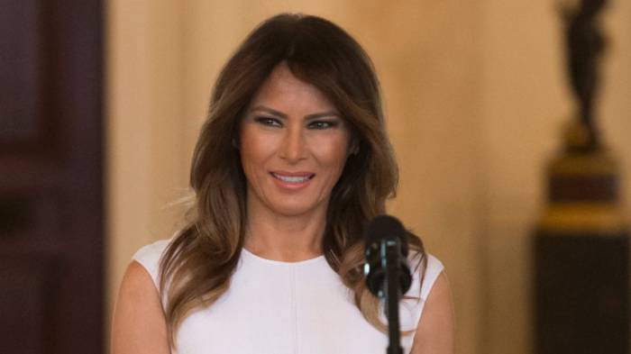 Melania Trump unterstützt Schüler, die schärfere Waffengesetze fordern