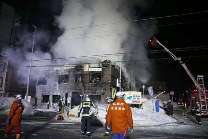 Fire Kills 11, Injures 3 at Home for Elderly Poor in Japan