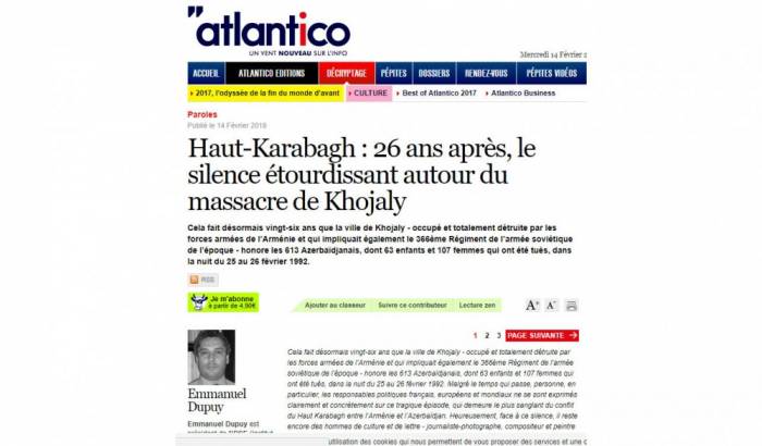 La prensa francesa publicó el artículo sobre la tragedia de Joyalí