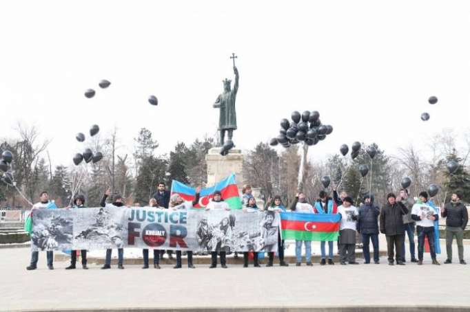 La acción de protesta en Moldavia contra Armenia