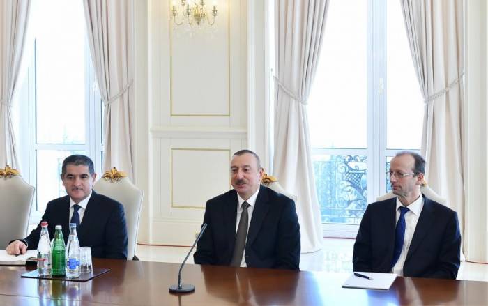 Ilham Aliyev: Foreign companies can only win from investing in construction sector in Azerbaijan