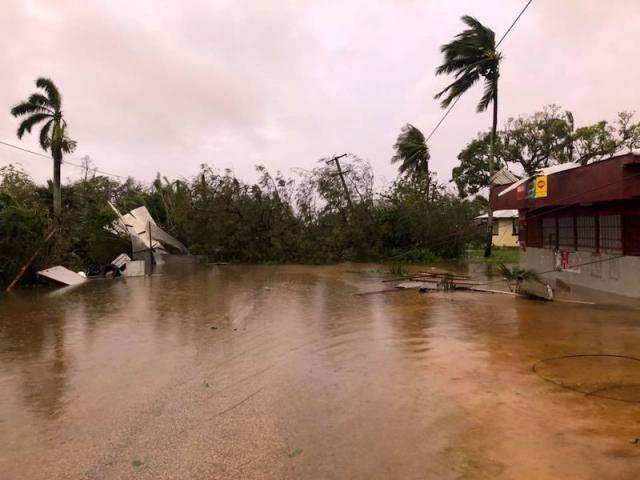 Cyclone wreaks havoc in Tonga