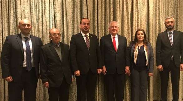 تيلرسون يلتقي وفد المعارضة السورية في عمان
