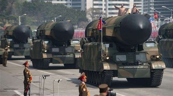 كوريا الشمالية: استعراض موكب من الصواريخ قبل الألعاب الأولمبية