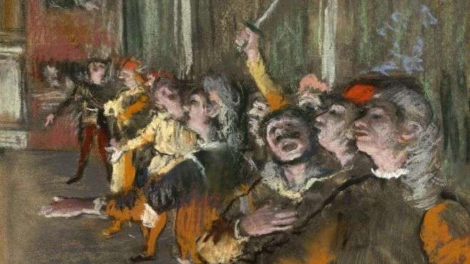 العثور على لوحة مسروقة للرسام إدغار ديغا في حافلة قرب باريس