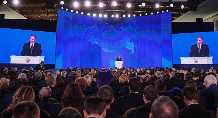Putins Ansprache an die Föderale Versammlung