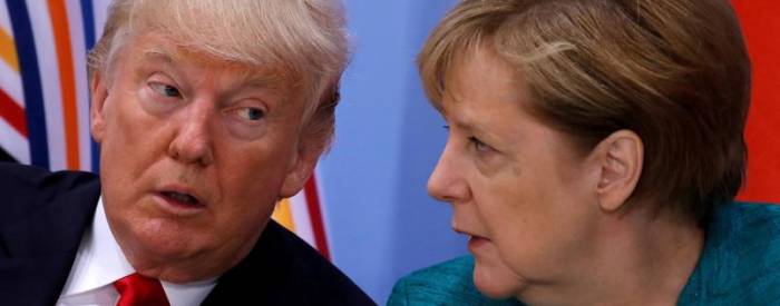 Merkel und Trump "besorgt" über Putins Rüstungspolitik