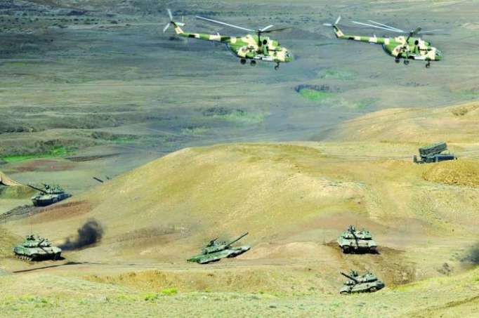 Command-and-staff exercise underway in Azerbaijan