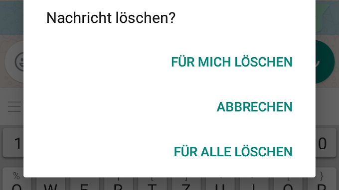 Whatsapp erweitert Lösch-Funktion