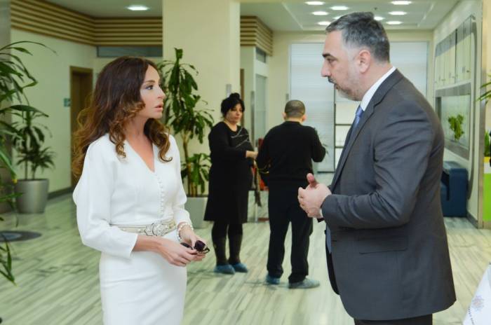Mehriban Aliyeva a visité le Centre de Thalassémie - PHOTOS