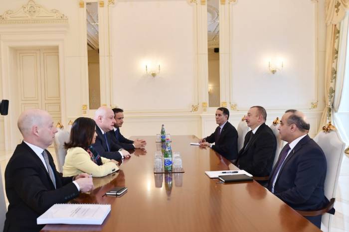 Ilham Aliyev recibe al presidente de la AP de la OSCE