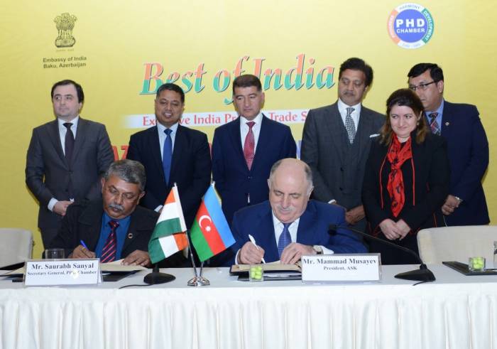 Hindistan-Azərbaycan biznes-forumu keçirilib
