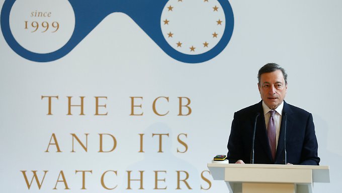 Draghi verknüpft Anleihenkäufe mit Inflation