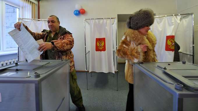 Russland startet in die Präsidentschaftswahl