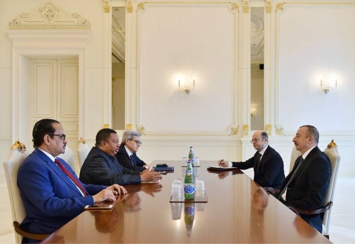 Rencontre du président azerbaïdjanais avec le secrétaire général de l
