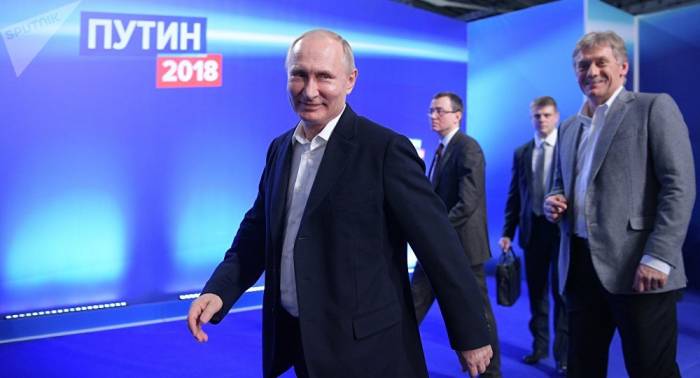 Rekordstimmenzahl von 54,5 Millionen bei Putins Wahlsieg