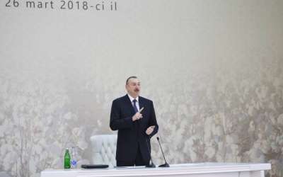 Ilham Aliyev: "Nuestro país estaba a punto de colapsar como resultado de la actividad traicionera del equipo antinacional PFPA Musavat"