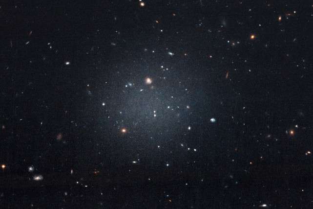 Une nouvelle galaxie, quasiment sans matière noire, a été découverte
