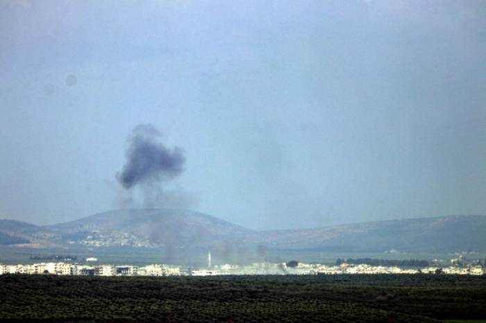 المقاتلات التركية تقصف مواقع الإرهابيين في جنديرس بعفرين
