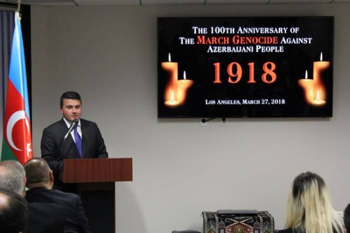 100th Anniversary of 1918 March Genocide against Azerbaijani people commemorated in Los Angeles - PHOTOS