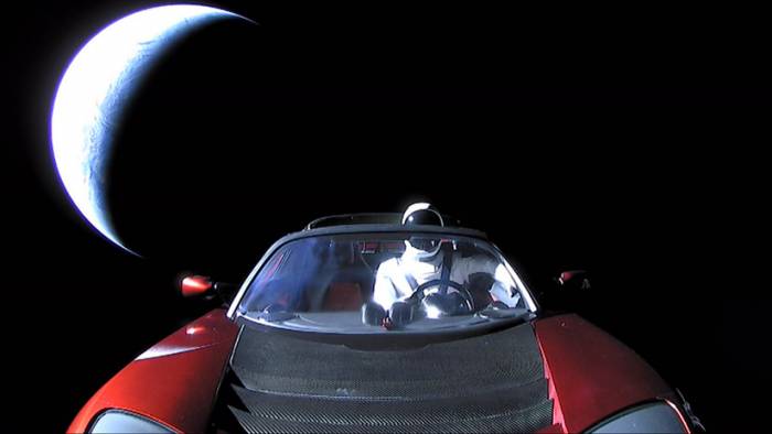 El Tesla Roadster de Elon Musk podría destruir la vida en Marte (si la hubiera)