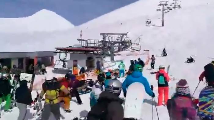 Shocking VIDEO captures horror at Georgian ski resort as cableway speeds out of control