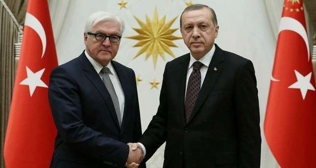 أردوغان ونظيره الألماني يؤكدان عزمهما إكساب علاقات البلدين زخماً