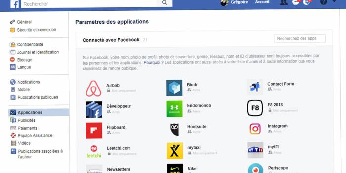 Facebook : comment savoir quelles applications ont accès à vos données personnelles ?