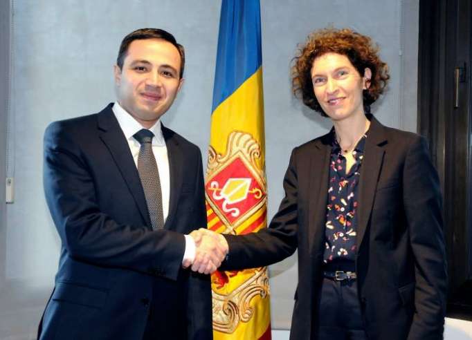 Se abordan las perspectivas del desarrollo de las relaciones bilaterales entre Azerbaiyán y Andorra